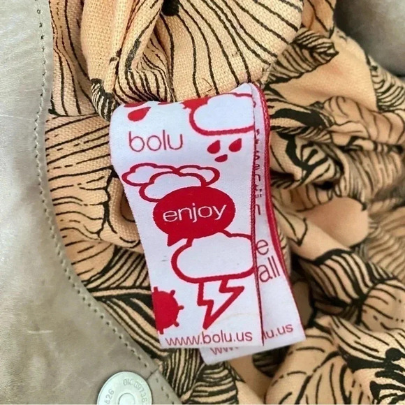 Free People BOLU leather Bag Tan Large - Picture 12 of 14